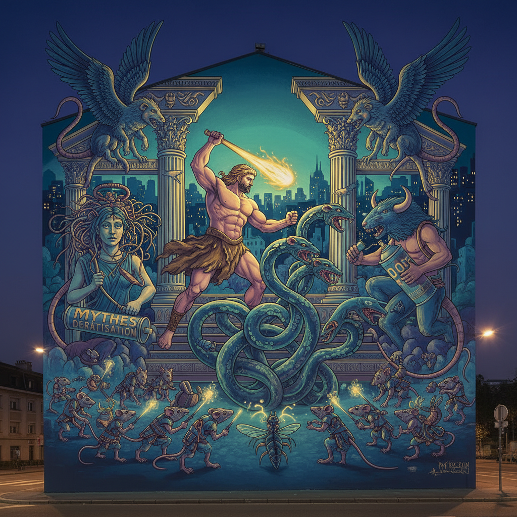 Image pour mythes dératisation Villeurbanne