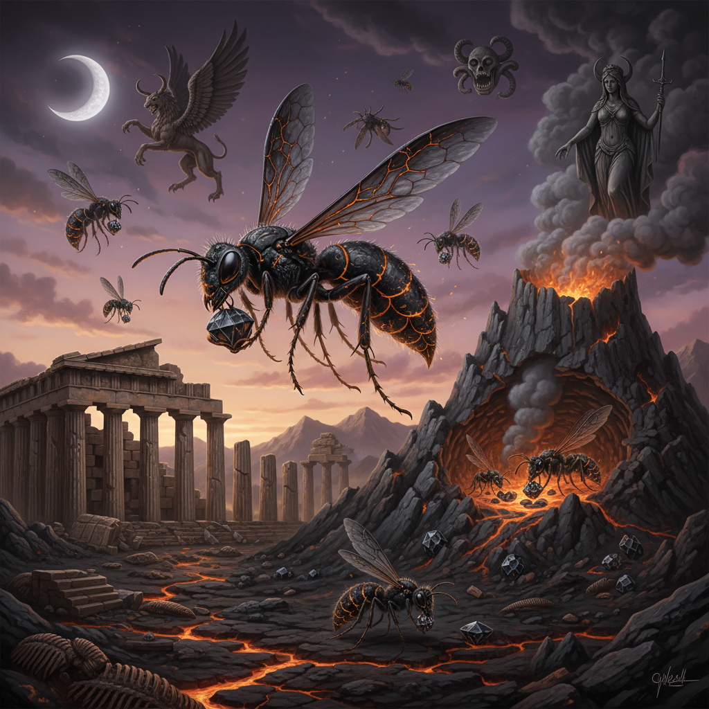 Image pour mythes guepes charbonnieres