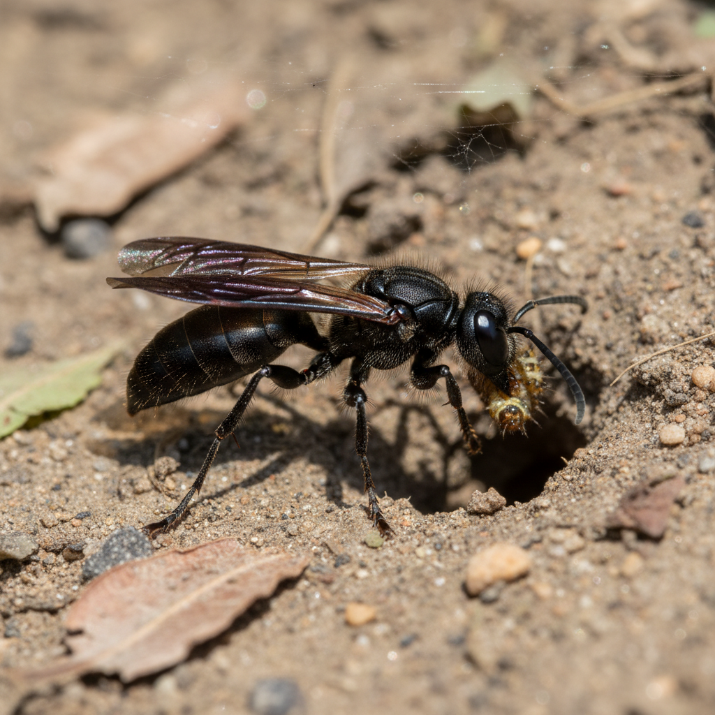 Image pour role ecologique guepes charbonnieres