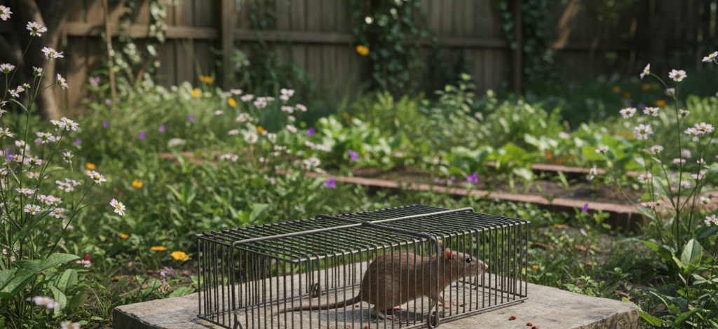 Image pour tuer les rats dans le jardin