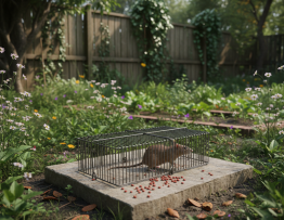 Image pour tuer les rats dans le jardin