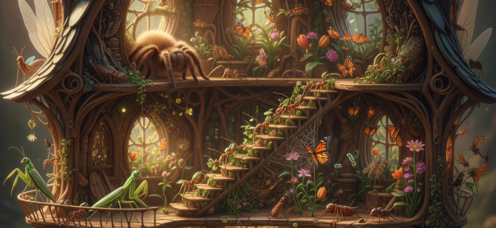 Image pour biologie des insectes maison