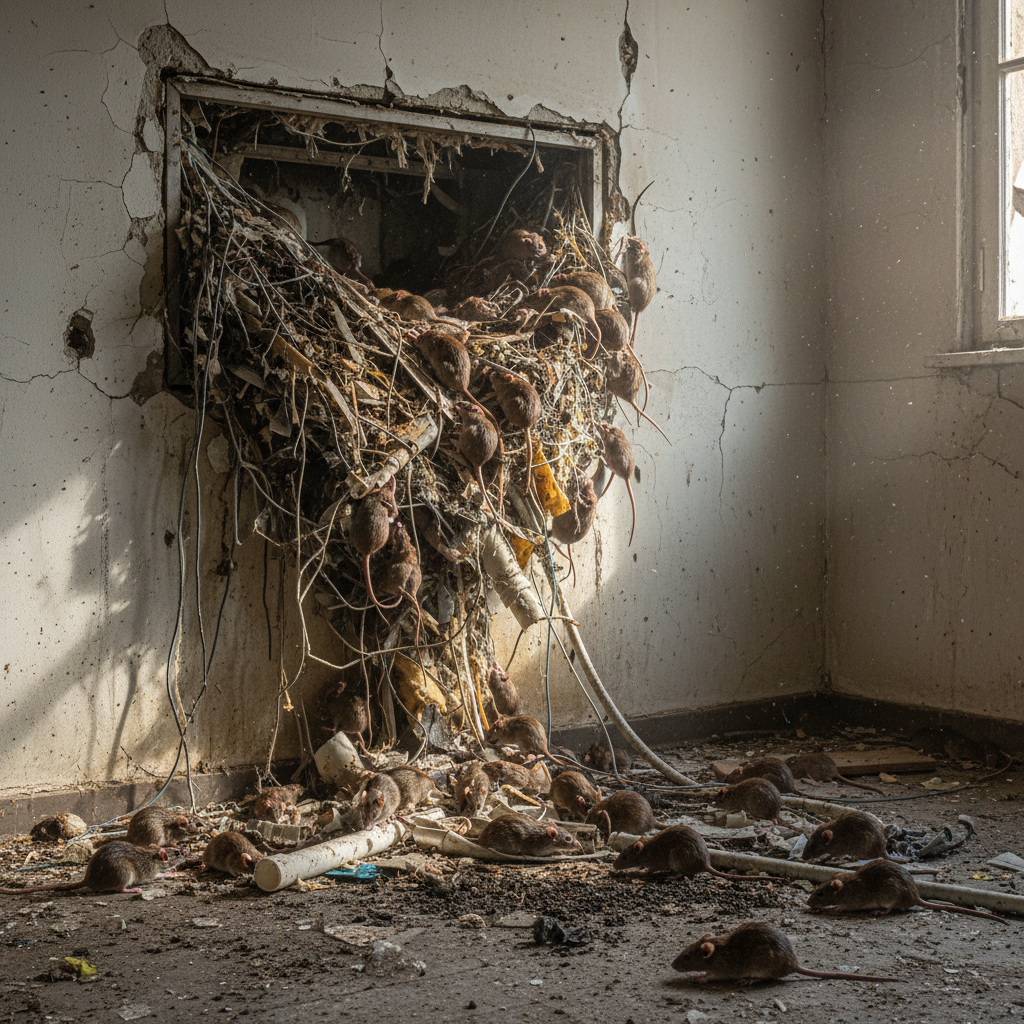 Image pour dangers nids de rats Caluire