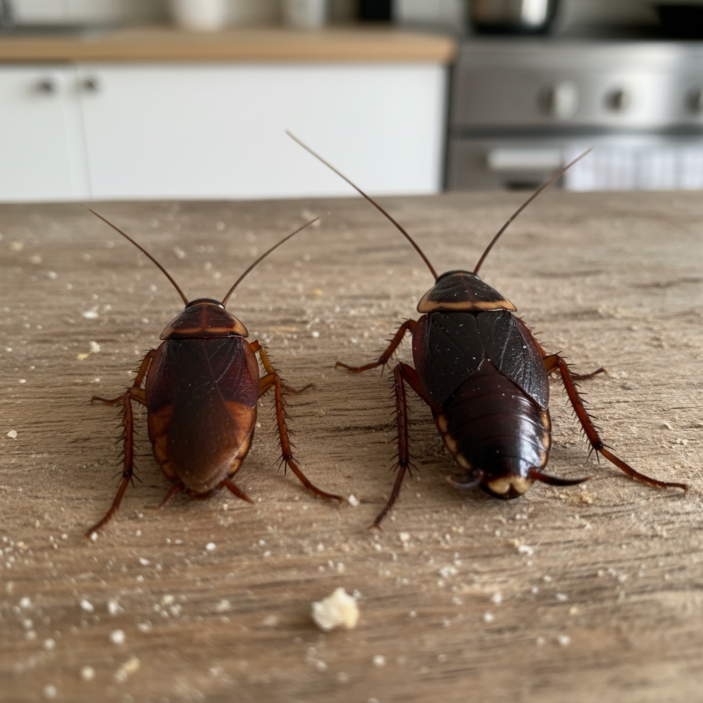 Image pour cafard blatte différence