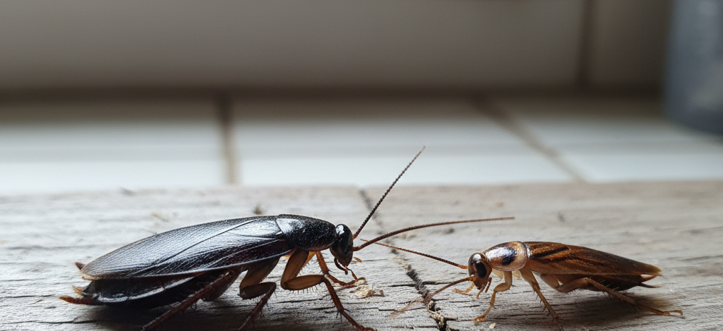 Image pour blatte et cafard différence