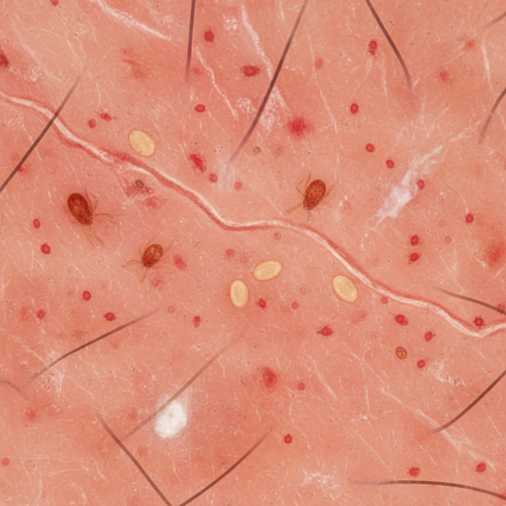 Image pour comment attraper la gale