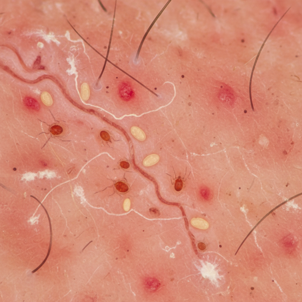 Image pour comment attraper la gale