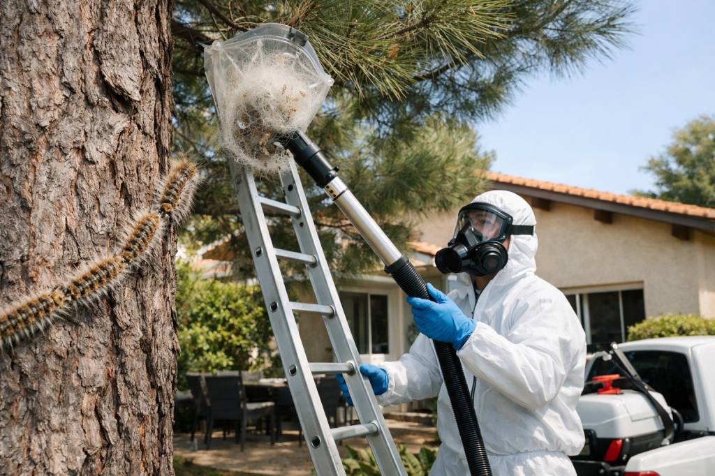 Chenilles processionnaires Brignais : dératisation et intervention de spécialiste professionnel chez le particulier