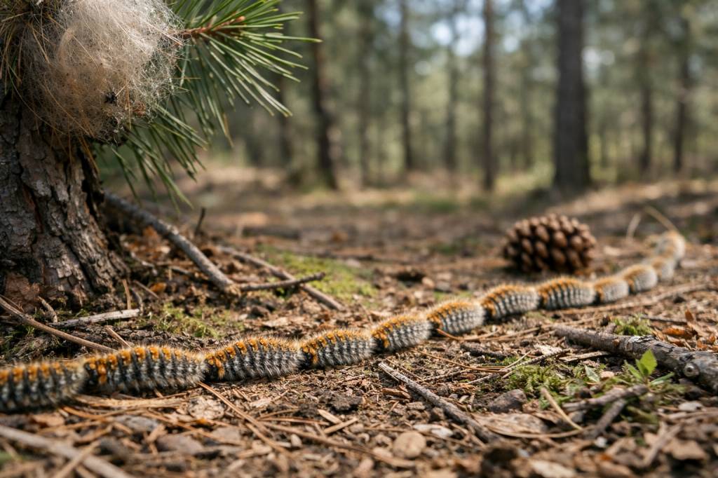 Chenilles processionnaires Marcy-l'Étoile : entreprise de dératisation, spécialiste professionnel des zones boisées