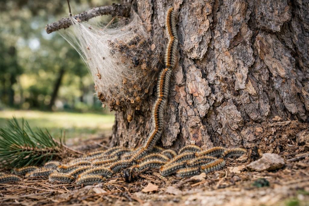 Chenilles processionnaires Montanay : entreprise de dératisation, spécialiste professionnel des arbres et jardins