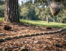 Chenilles processionnaires Saint-Germain-au-Mont-d'Or : entreprise de dératisation, spécialiste professionnel des parcs