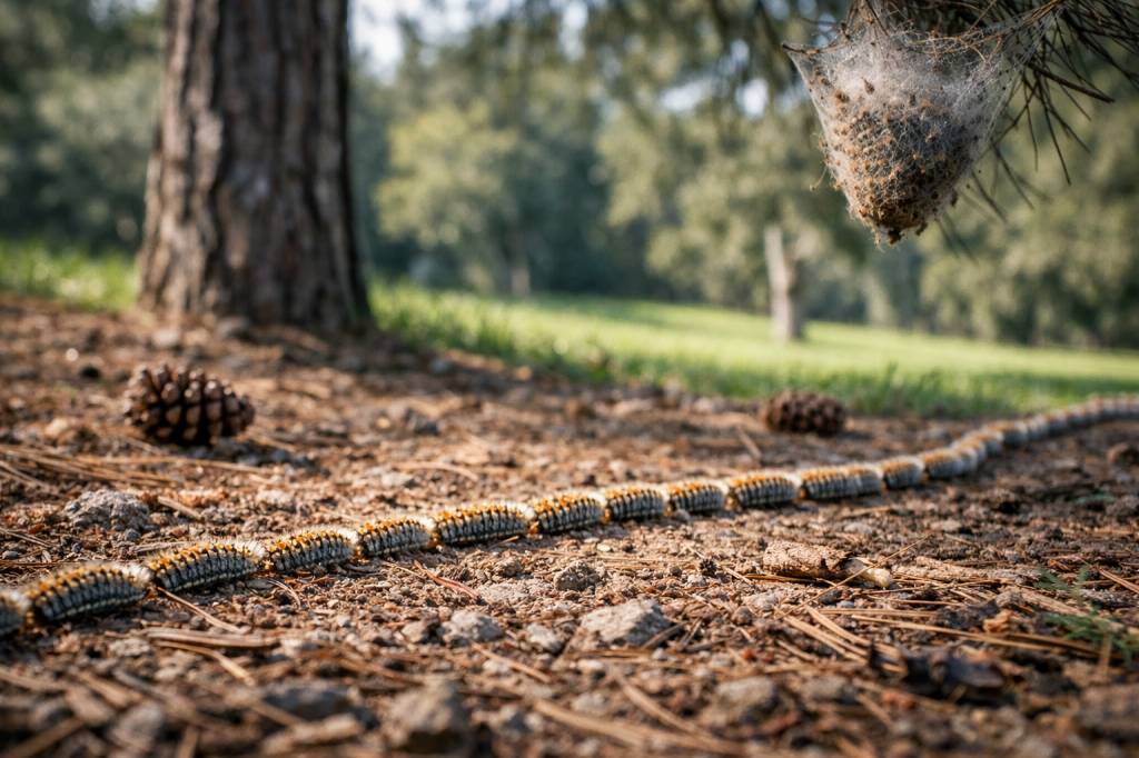 Chenilles processionnaires Saint-Germain-au-Mont-d'Or : entreprise de dératisation, spécialiste professionnel des parcs