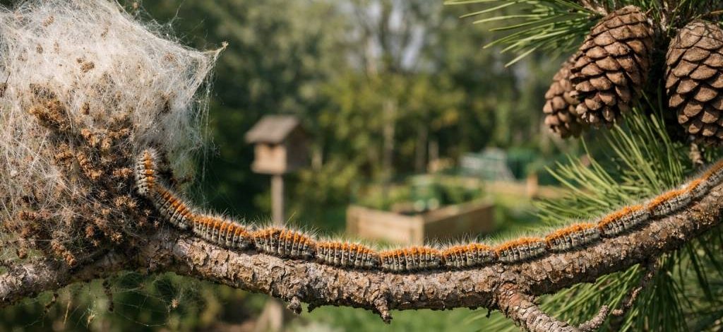 Chenilles processionnaires Saint-Genis-Laval : dératisation professionnelle, entreprise spécialiste des jardins familiaux