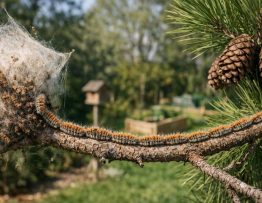 Chenilles processionnaires Saint-Genis-Laval : dératisation professionnelle, entreprise spécialiste des jardins familiaux