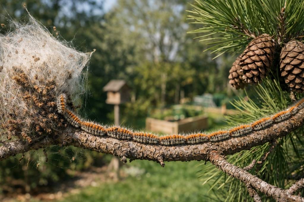Chenilles processionnaires Saint-Genis-Laval : dératisation professionnelle, entreprise spécialiste des jardins familiaux