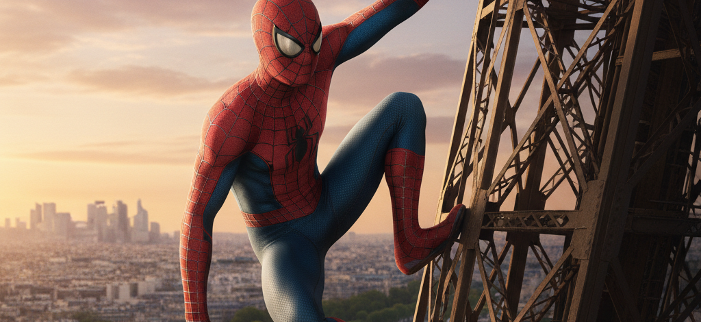 Image pour l'homme araignée de paris