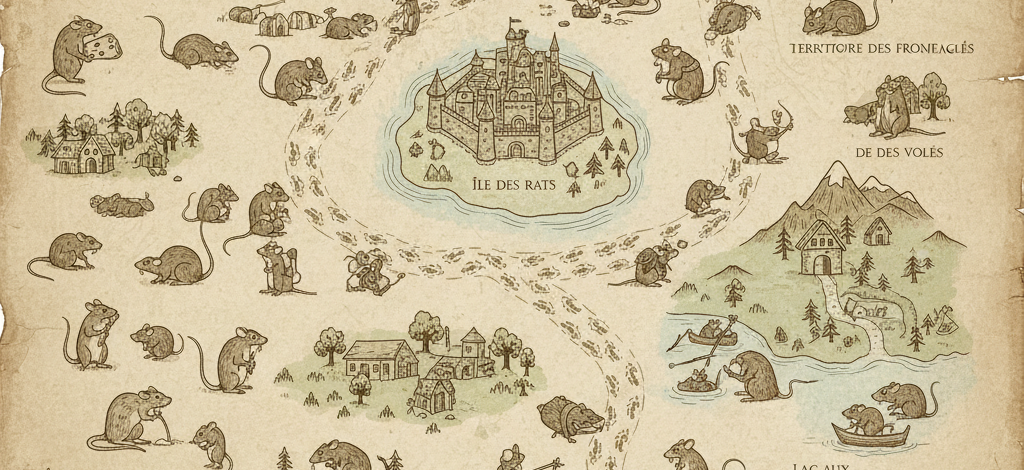 Image pour carte des rats jonage