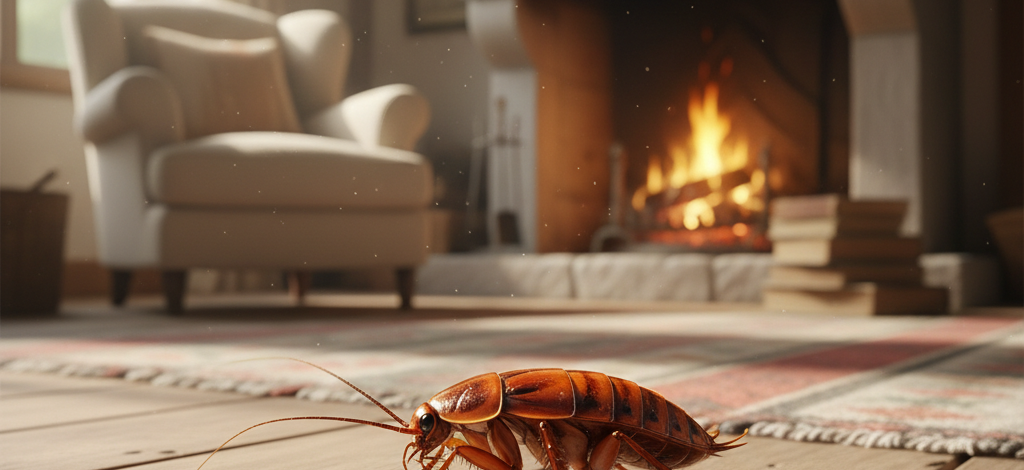 Image pour cafard orange maison