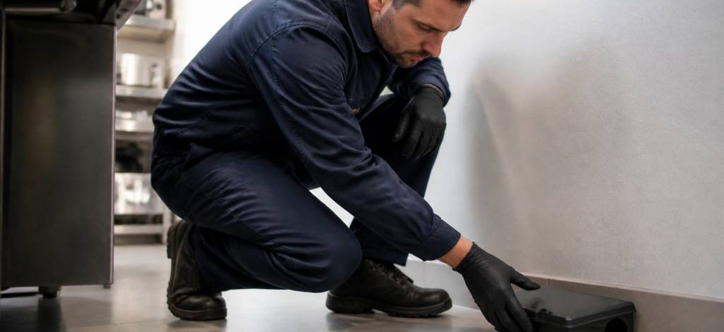 Plan d'appatage pour la dératisation des rats et souris par un dératiseur professionnel