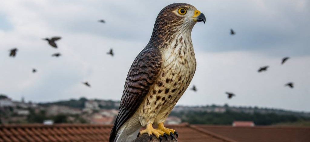 Cri de rapace pour faire fuir les etourneaux : une solution efficace contre les nuisibles